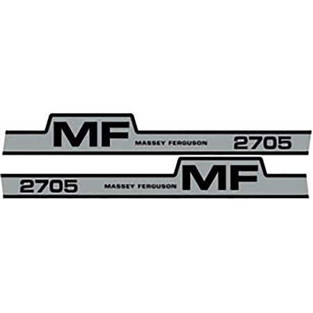 AFTERMARKET Hood Decal Set MAE30-1156